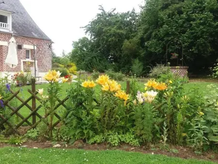 Maison de campagne, clim, animaux OK - 6 pers., Gite 6 personnes à Beaumont en Beine - Photo 10