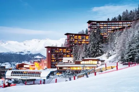 Résidence Lagrange Prestige Le Roc Belle Face One Bedroom Apartment 4 adults OTA, Retraite en appartement avec vue panoramique sur la montagne pour 4 personnes - Photo 13