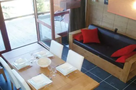 Résidence Lagrange Prestige Le Roc Belle Face Two Bedroom Apartment 8 adults OTA, Escapade en duplex alpin - Photo 15