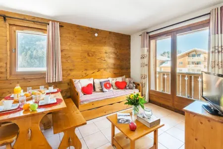 Résidence Les Fermes de Samoens 3-Room and 3-Room Duplex Apartment - 6 people OTA, Chalet de montagne avec piscine chauffée - Photo 8