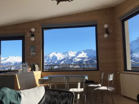 Appartement vue montagne, idéal Pra-Loup - 8 pers. - Photo 9