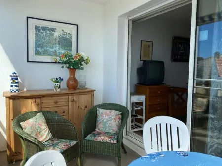 Studio avec parking, vue mer partielle - 4 pers. - Photo 1