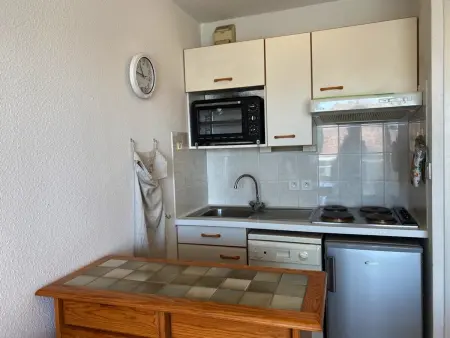 Studio avec parking, vue mer partielle - 4 pers. - Photo 12