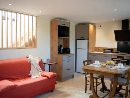 Duplex climatisé avec piscine - 2 pers., Gite 2 personnes à Savignac de Miremont - Photo 8