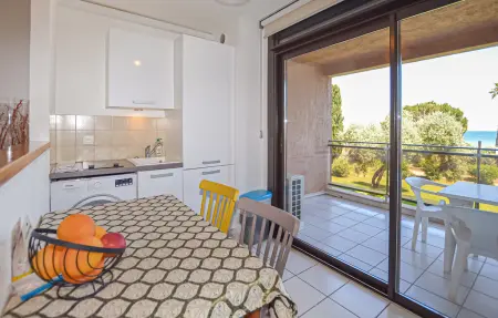 STUDIO VUE MER ET PISCINE, Appartement 2 personnes à MORIANI PLAGE - Photo 2