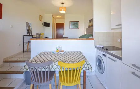 STUDIO VUE MER ET PISCINE, Appartement 2 personnes à MORIANI PLAGE - Photo 4