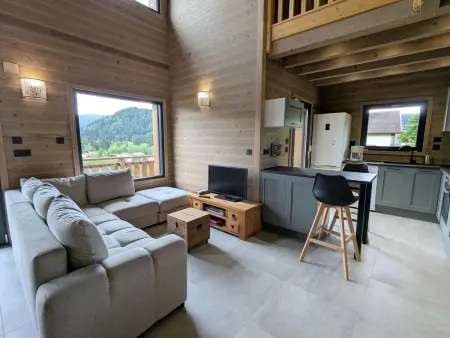 Chalet moderne et confortable - 6 pers., Gite 6 personnes à Xonrupt Longemer - Photo 5