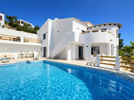Villa moderne avec piscine et clim - 10 pers., Villa 10 personnes à Benitachell - Photo 2