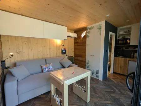 Lodge épuré avec spa - 2 pers., Gite 2 personnes à Saulxures sur Moselotte - Photo 8