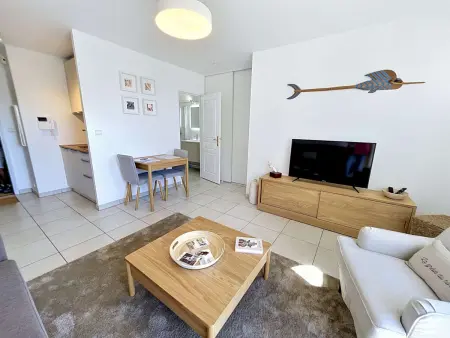 Studio cosy, parking sécurisé - 2 pers. (50 m de la plage) - Photo 3