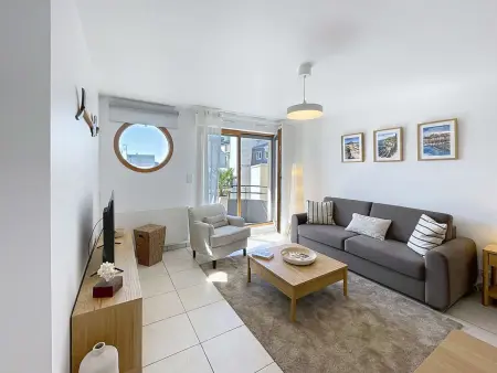 Studio cosy, parking sécurisé - 2 pers. (50 m de la plage) - Photo 5