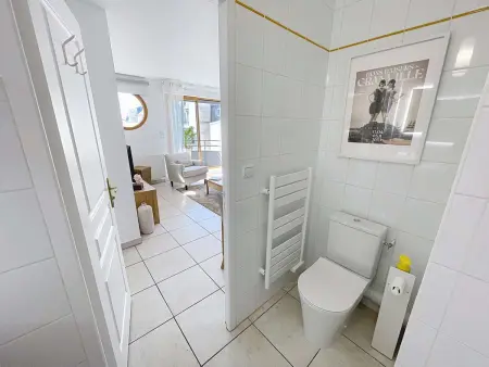Studio cosy, parking sécurisé - 2 pers. (50 m de la plage) - Photo 11
