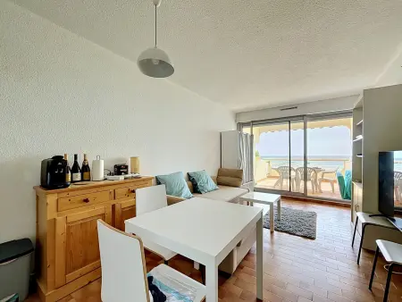 Studio sur plage, parking, animaux OK - 2 pers. vue mer - Photo 6