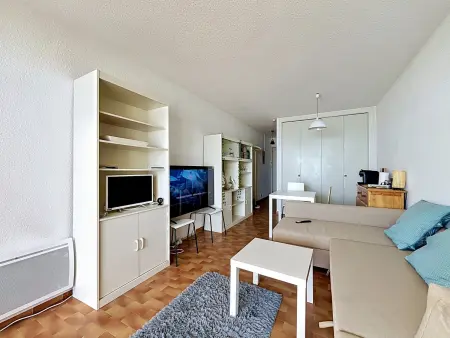 Studio sur plage, parking, animaux OK - 2 pers. vue mer - Photo 8