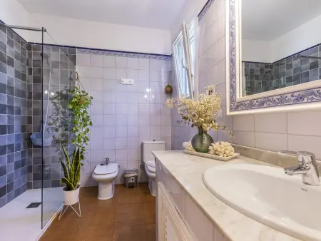 Villa avec piscine privée, climatisation, vue montagne - 6 pers. - Photo 15