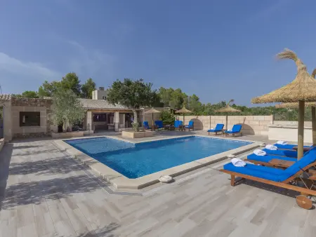 Villa vue montagne, piscine - 8 pers., Villa 8 personnes à Algaida - Photo 28