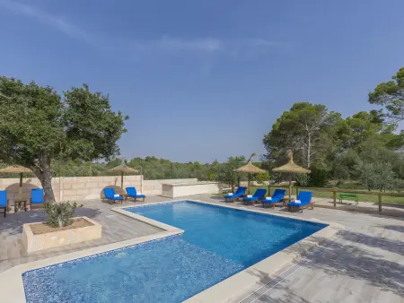 Villa vue montagne, piscine - 8 pers., Villa 8 personnes à Algaida - Photo 29