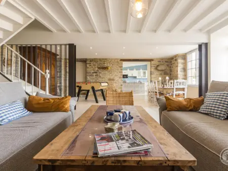 Maison rénovée avec vue port - 6 pers., Gite 6 personnes à Flamanville - Photo 1