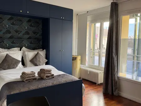 Appartement avec vue montagne - 2 pers., Appartement 2 personnes à Aix les Bains - Photo 1