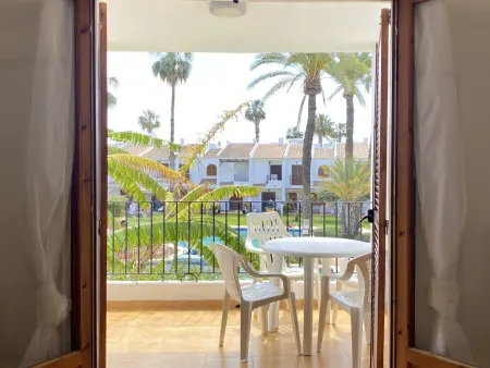 Appartement accueillant, jardin - 5 pers., Appartement 5 personnes à San Javier - Photo 23