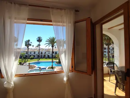 Appartement vue jardin, lumineux - 3 pers., Appartement 3 personnes à San Javier - Photo 1