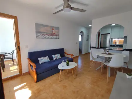 Appartement vue jardin, lumineux - 3 pers., Appartement 3 personnes à San Javier - Photo 3