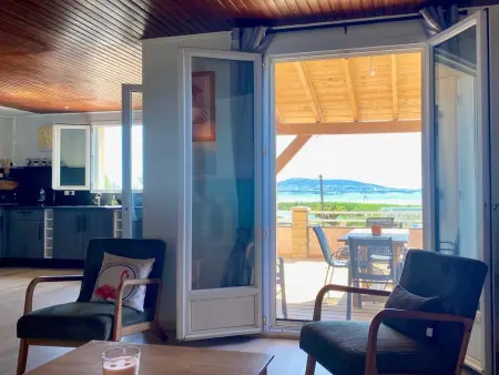 Maison atypique, vue sur étang - 4 pers., Maison 4 personnes à Mèze - Photo 6
