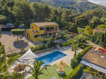 Villa avec piscine et clim - 8 pers., vue montagne - Photo 18