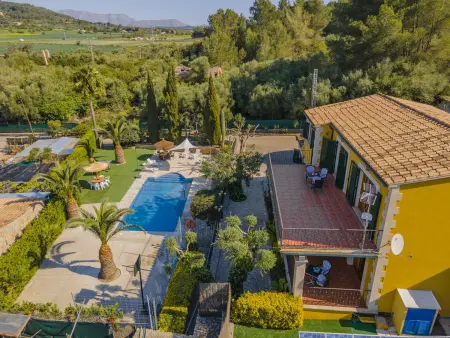 Villa avec piscine et clim - 8 pers., vue montagne - Photo 24