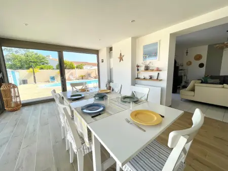 Belle maison avec piscine - 8 pers., Maison 8 personnes à Bretignolles sur Mer - Photo 14