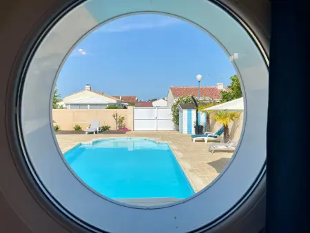 Belle maison avec piscine - 8 pers., Maison 8 personnes à Bretignolles sur Mer - Photo 23