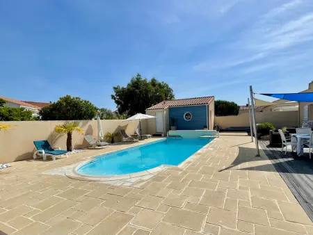 Belle maison avec piscine - 8 pers., Maison 8 personnes à Bretignolles sur Mer - Photo 27