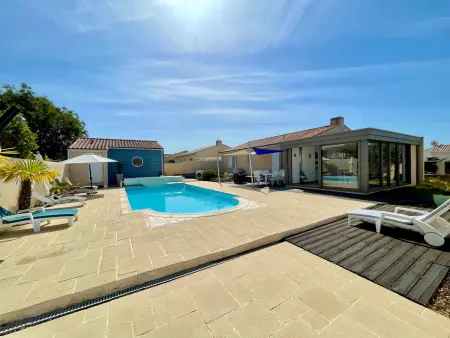 Belle maison avec piscine - 8 pers., Maison 8 personnes à Bretignolles sur Mer - Photo 28