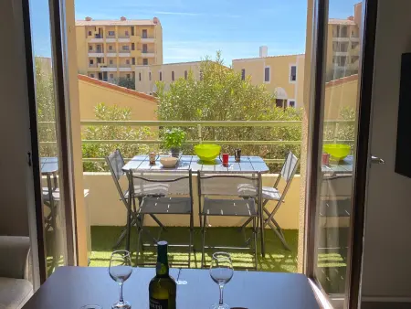 Appartement climatisé proche mer - 4 pers., Appartement 4 personnes à Port Leucate - Photo 1