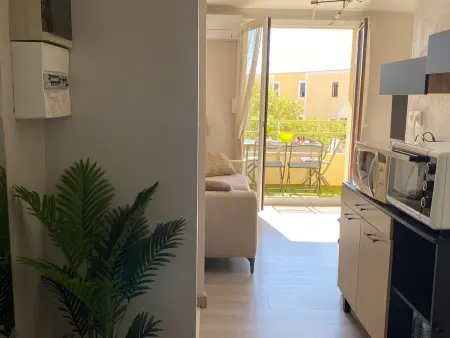 Appartement climatisé proche mer - 4 pers., Appartement 4 personnes à Port Leucate - Photo 12