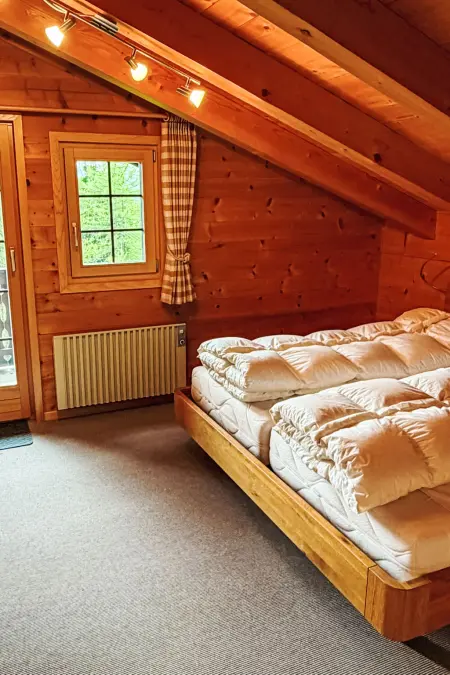 Apartment zum Hirsch - Attic, Chalet 4 personnes à Bellwald - Photo 1