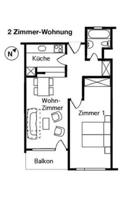 Brentsch Park, (Scuol), Appartement 3 personnes à Scuol - Photo 7