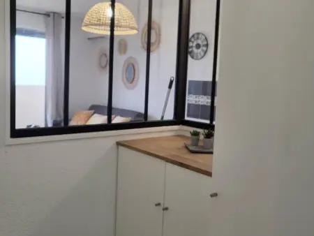 Appartement rénové avec parking, clim et vue mer - 4 pers. - Photo 7