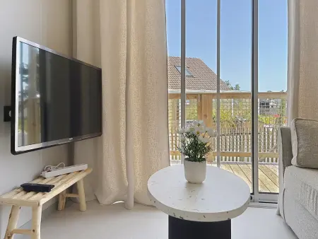 Beach house climatisée - 6 pers., Chalet 6 personnes à Saint Pair sur Mer - Photo 9