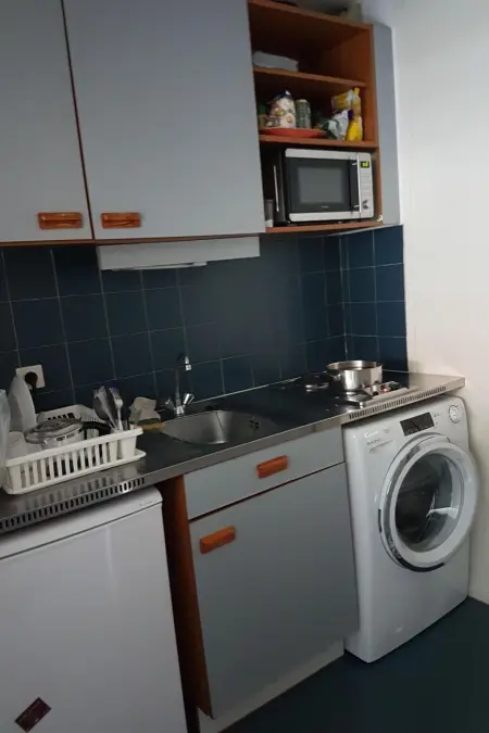 Ruhige Tourismusmöblierung mit Balkon und Pool, Appartement 5 personnes à Roquebrune Cap Martin - Photo 15