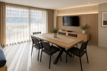 Apartamento con mirador a Playa Serena, Appartement familial à côté de la plage de Serena - Photo 2