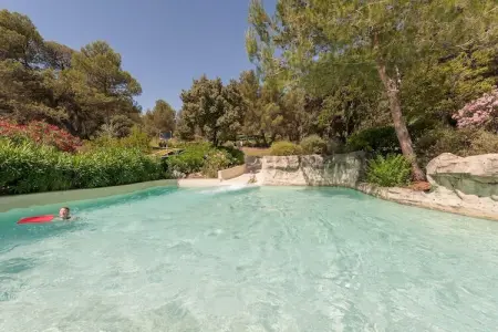 Pierre & Vacances Village Pont Royal en Provence Studio 4 people - 1 sleeping alcove - Balcony or terrace - Air-conditioned - Re, Séjour en bord de rivière avec piscines partagées - Photo 5