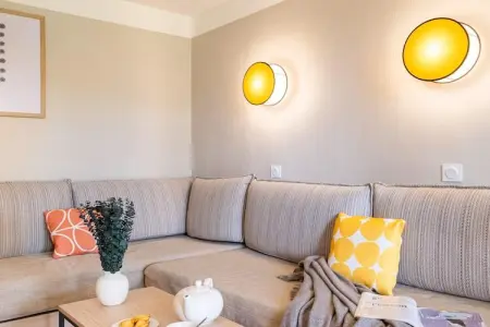 P&V Premium les Rives de Cannes Mandelieu Apartment 6 people - 1 bedroom + 1 sleeping alcove - Terrace or balcony - River view -, Retraite avec piscine chauffée - Photo 15