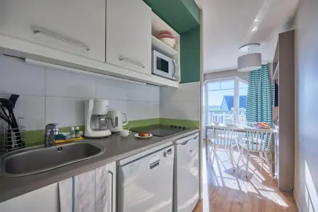 Pierre & Vacances Le Chant des Oiseaux Apartment 4 people - 1 bedroom - Terrace or balcony, Appartement Courseulles Côte pour 4 - Photo 3