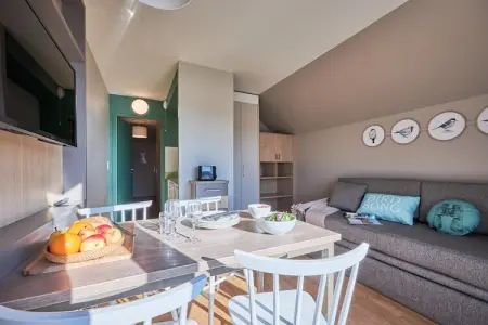 Pierre & Vacances Le Chant des Oiseaux Apartment 4 people - 1 bedroom - Terrace or balcony, Appartement Courseulles Côte pour 4 - Photo 6