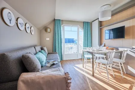 Pierre & Vacances Le Chant des Oiseaux Apartment 4 people - 1 bedroom - Terrace or balcony, Appartement Courseulles Côte pour 4 - Photo 14