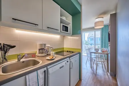 Pierre & Vacances Le Chant des Oiseaux Apartment 4 people - 1 bedroom - Terrace or balcony, Appartement Courseulles Côte pour 4 - Photo 21