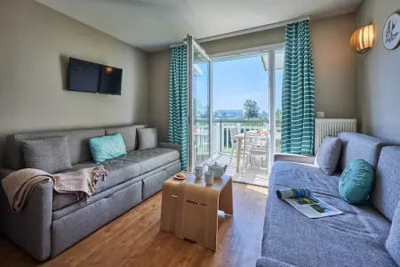 Pierre & Vacances Le Chant des Oiseaux Apartment 5 people - 1 bedroom - Terrace or balcony, Appartement en bord de mer en Normandie pour 5 - Photo 10