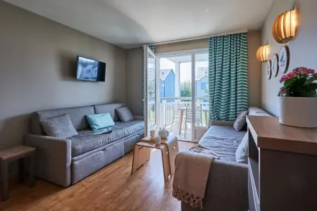 Pierre & Vacances Le Chant des Oiseaux Apartment 6 people - 2 bedrooms - Terrace or balcony, Appartement Familial Courseulles pour 6 - Photo 1