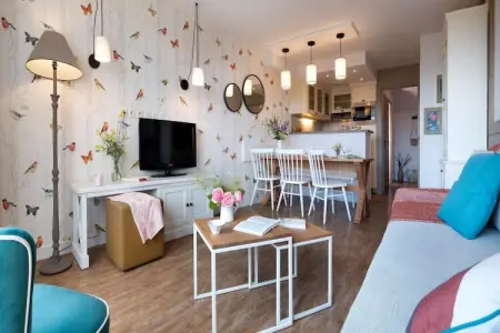 P&V Premium Résidence & Spa à Houlgate Apartment 6 people - 2 bedrooms - Duplex - Balcony, Appartement duplex à Houlgate pour 6 personnes - Photo 9
